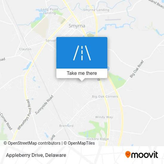 Appleberry Drive map