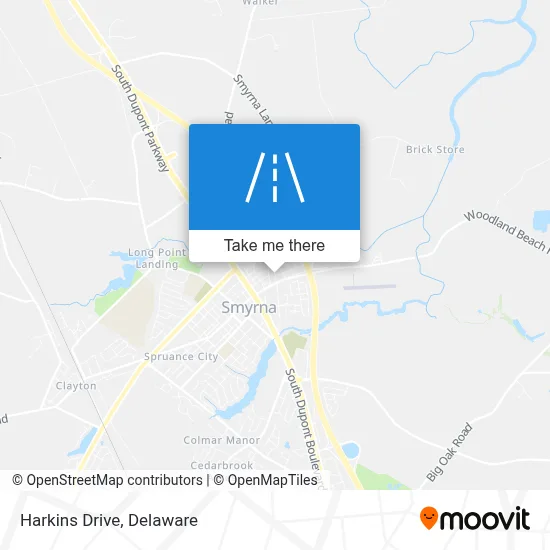 Harkins Drive map