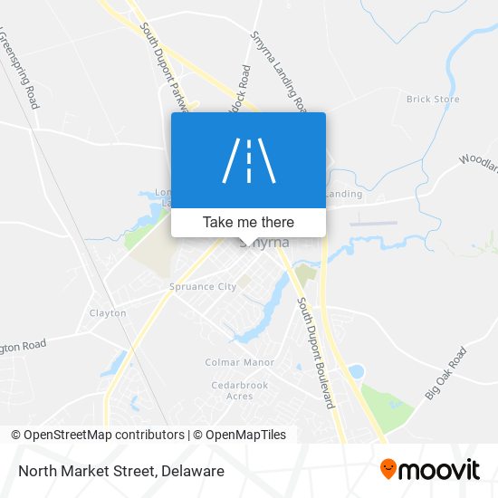 Mapa de North Market Street