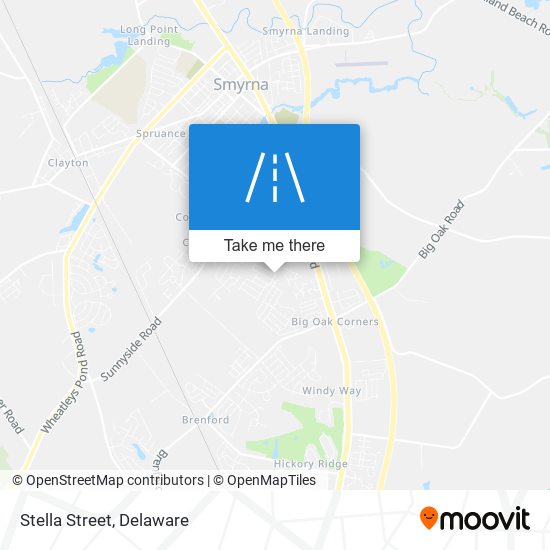 Mapa de Stella Street
