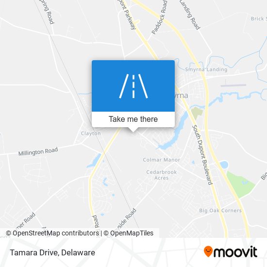 Tamara Drive map