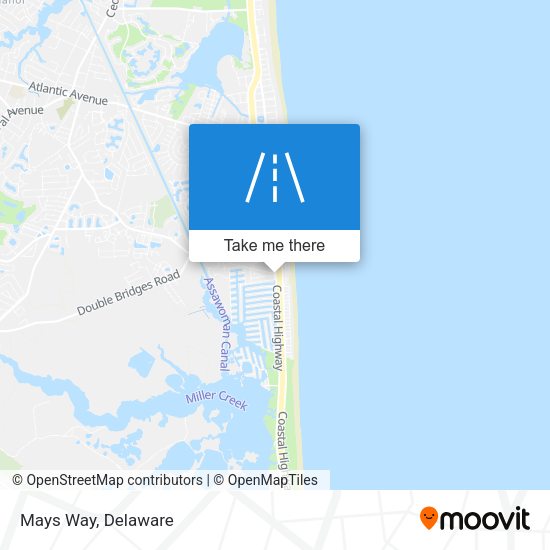 Mays Way map