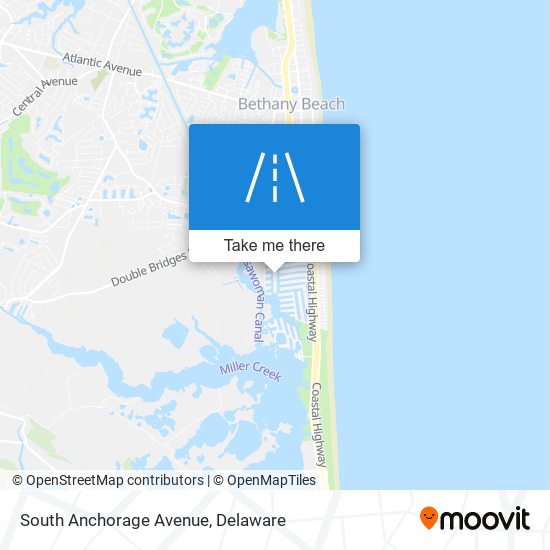 South Anchorage Avenue map