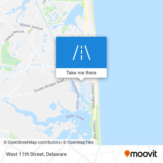 Mapa de West 11th Street