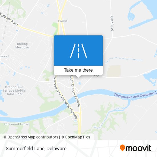 Mapa de Summerfield Lane