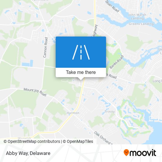 Abby Way map