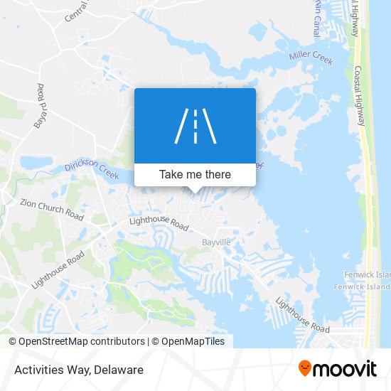 Mapa de Activities Way