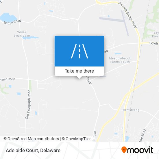 Mapa de Adelaide Court