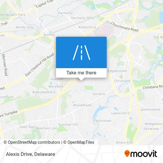 Alexis Drive map