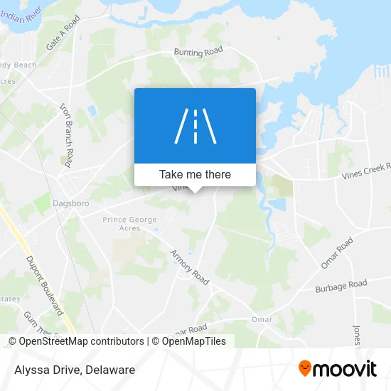 Alyssa Drive map
