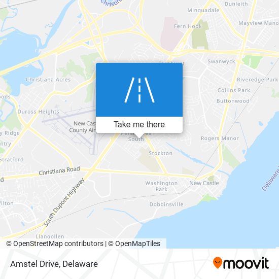 Amstel Drive map