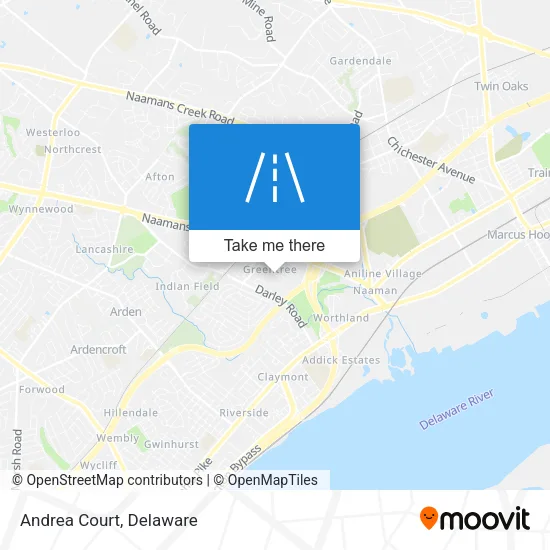 Andrea Court map
