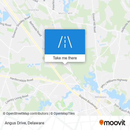 Angus Drive map