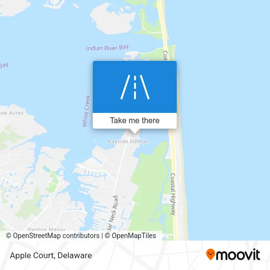 Apple Court map