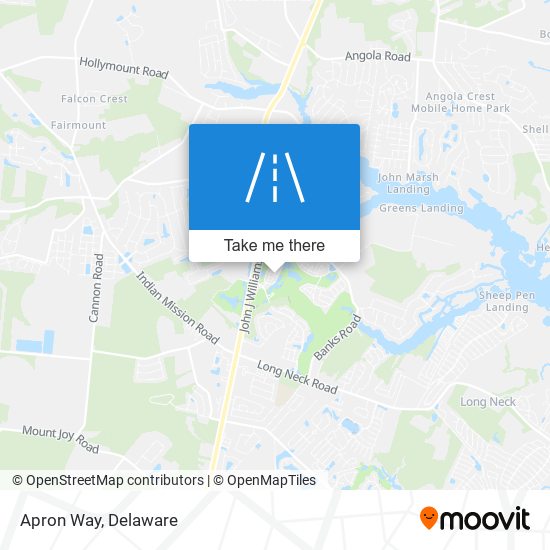 Mapa de Apron Way