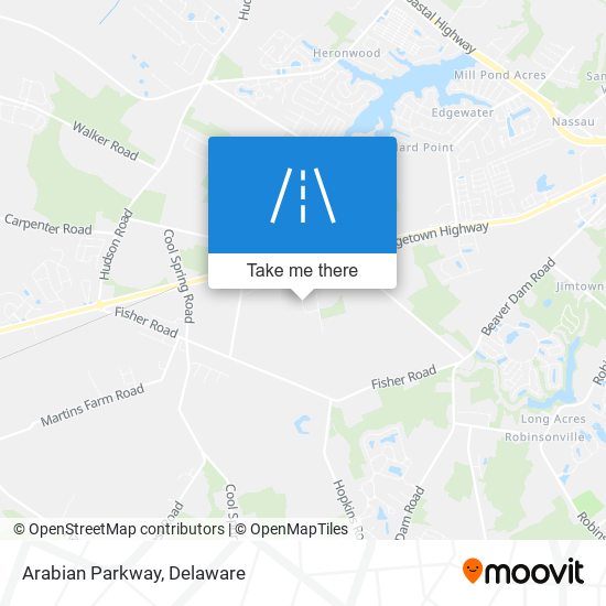 Mapa de Arabian Parkway