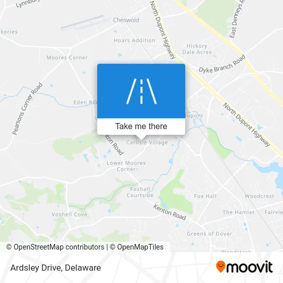 Ardsley Drive map