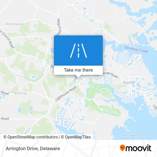 Arrington Drive map