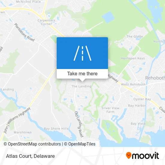 Atlas Court map