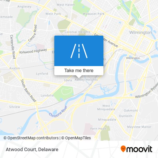 Mapa de Atwood Court