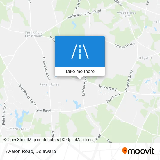 Avalon Road map
