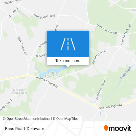 Bass Road map