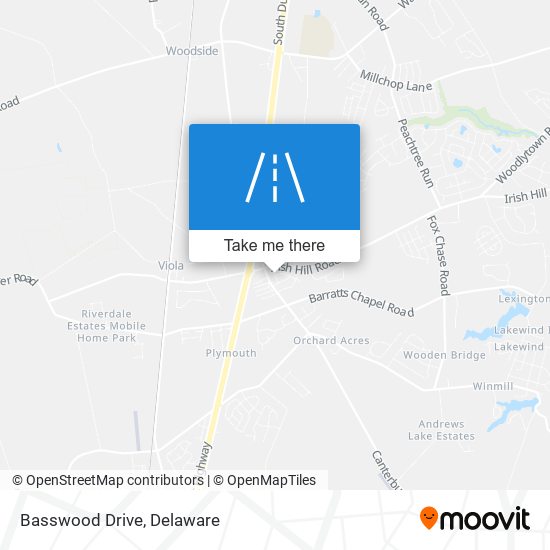 Mapa de Basswood Drive