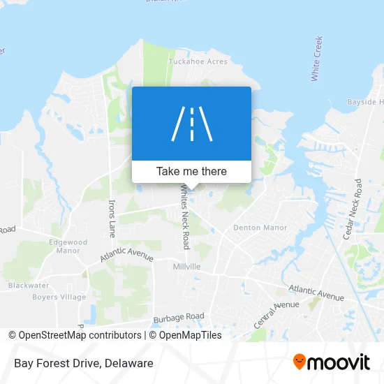 Bay Forest Drive map