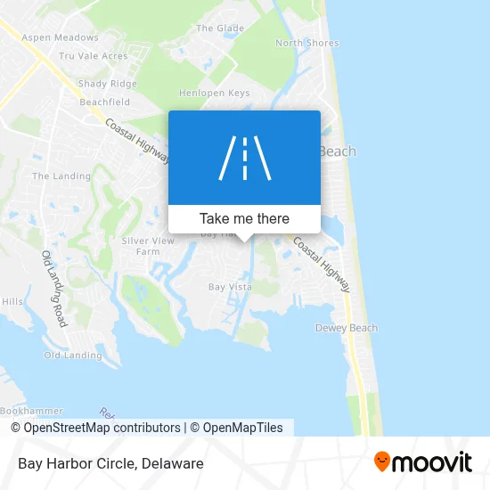 Bay Harbor Circle map