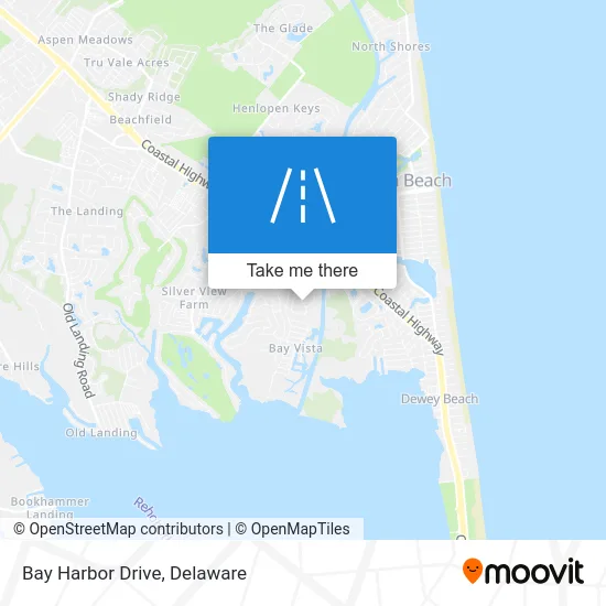 Bay Harbor Drive map