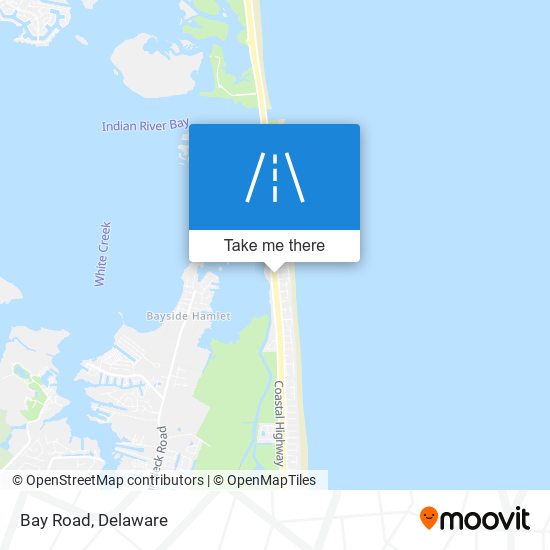 Bay Road map