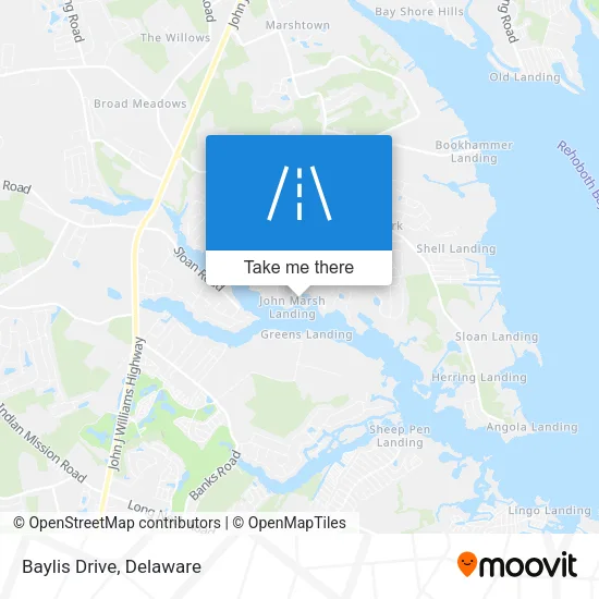 Baylis Drive map
