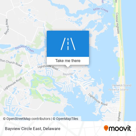 Mapa de Bayview Circle East