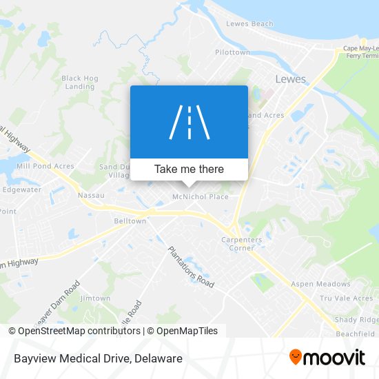 Bayview Medical Drive map