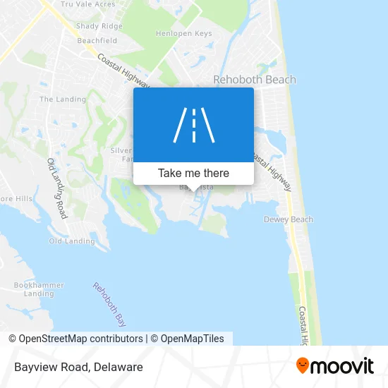 Bayview Road map