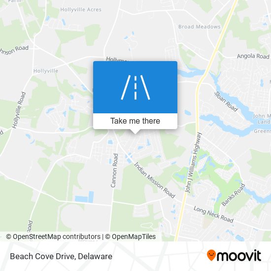 Mapa de Beach Cove Drive