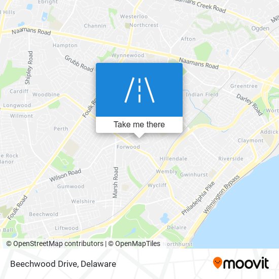 Beechwood Drive map