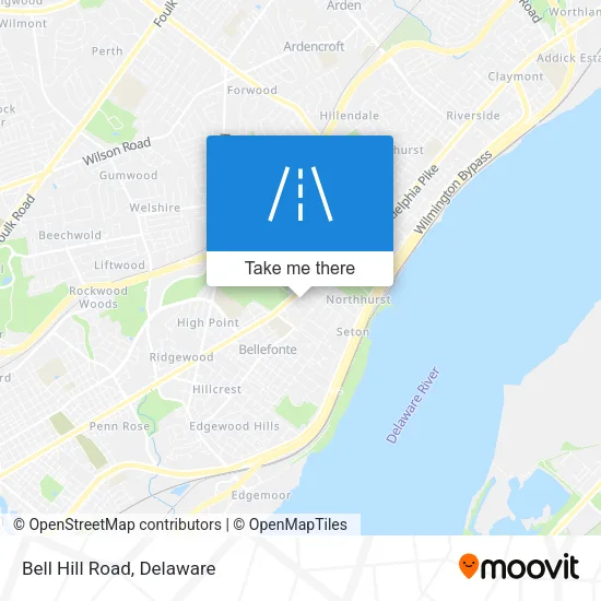 Mapa de Bell Hill Road