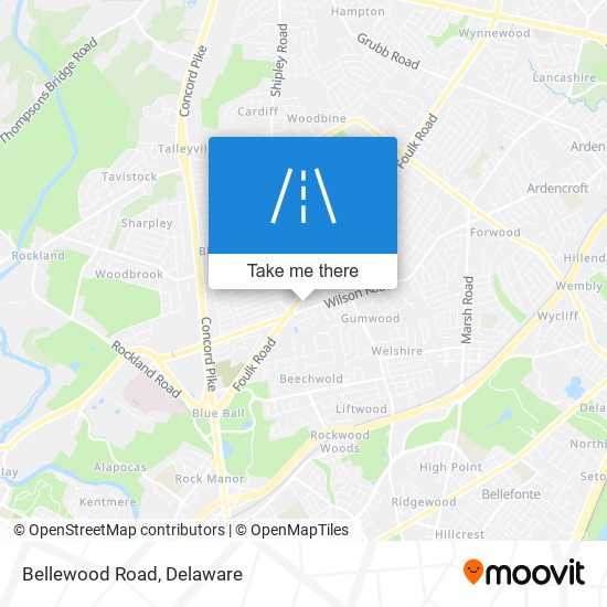 Mapa de Bellewood Road