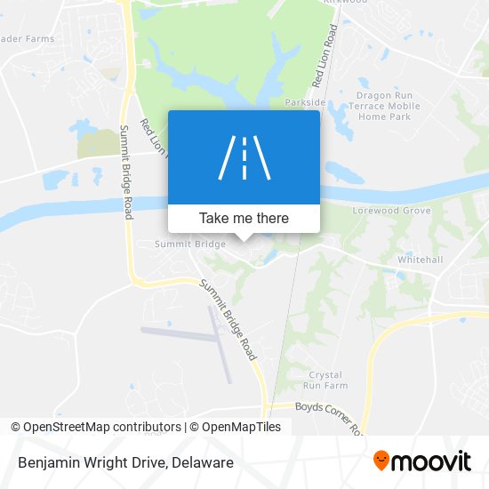 Benjamin Wright Drive map