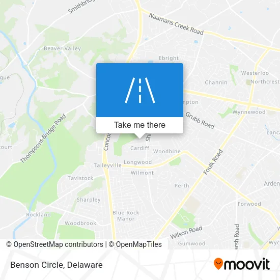Benson Circle map