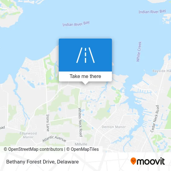 Bethany Forest Drive map