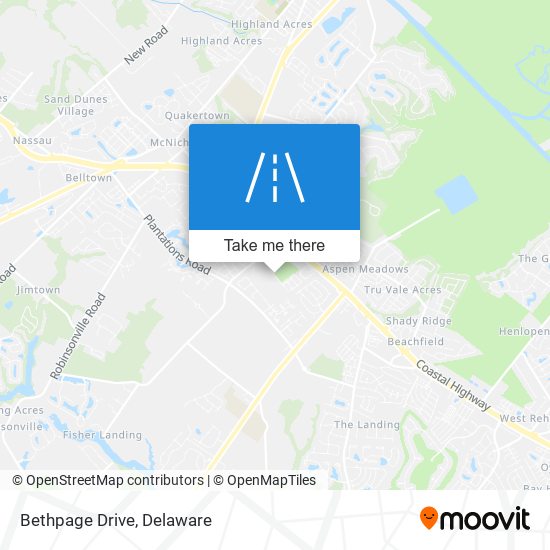 Bethpage Drive map