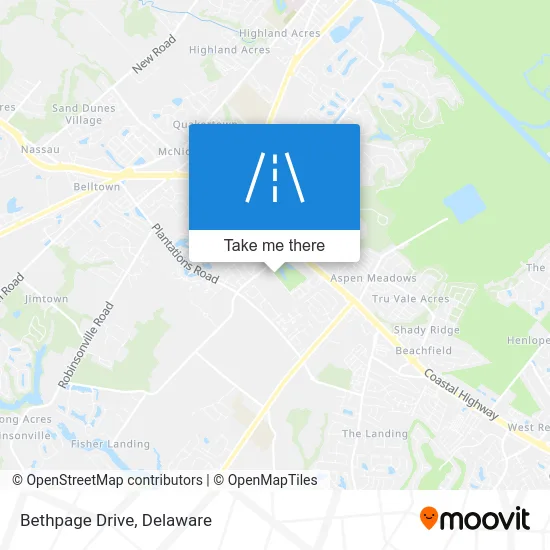 Bethpage Drive map