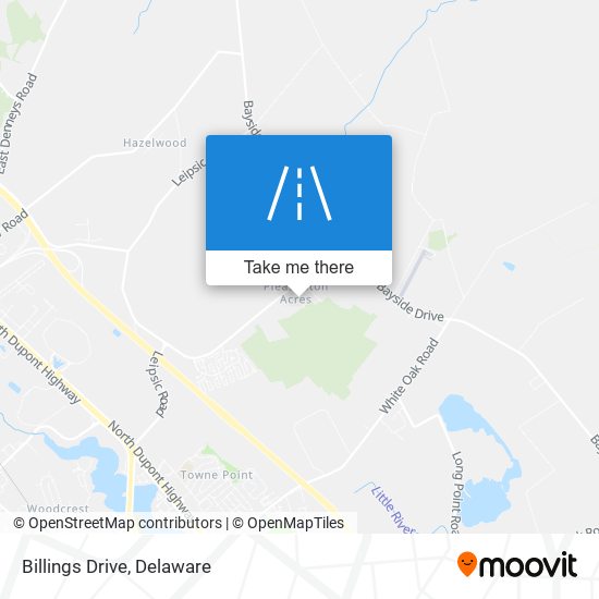 Billings Drive map