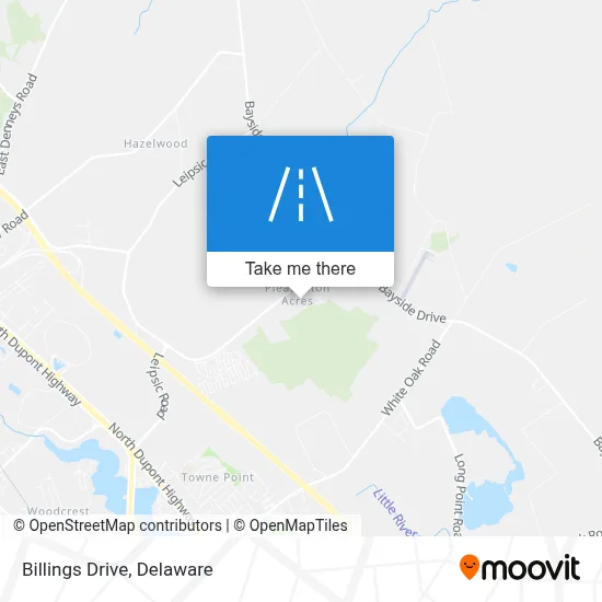 Billings Drive map