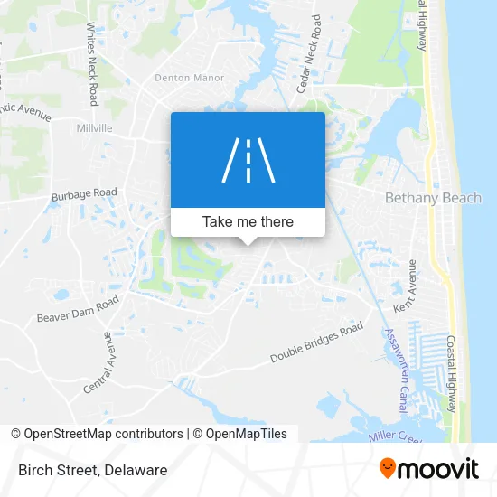 Birch Street map