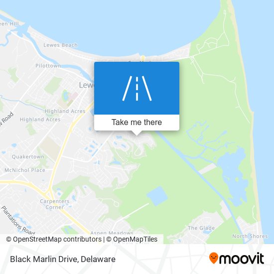 Black Marlin Drive map