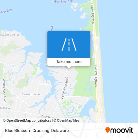 Blue Blossom Crossing map