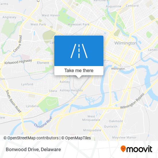 Bonwood Drive map